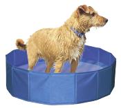 Piscine pour chiens pliable diam 120 cm H30 cm