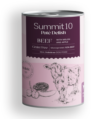 Pâtée Delish pour chiens au boeuf 400 grs