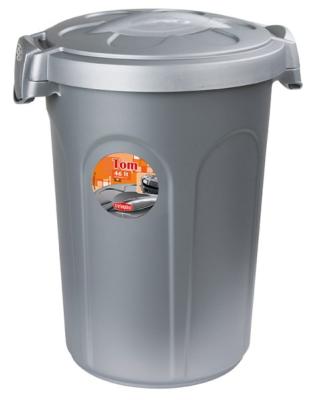 Conteneur à aliments Tom 16kg, 46l, gris 