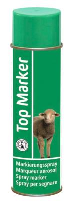 Spray marquage ovins vert TopMarker 500ml