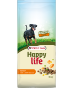 Croquettes chien Happy Life au bœuf 15 kgs 