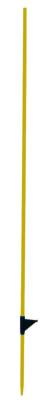 Piquets fibre de verre jaune 125cm diam 12 mm lot de 10 