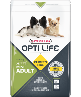 Croquette OPTI LIFE chiens adultes - 2,5 kgs - poulet