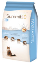 Croquettes chat Light SUMMIT 10 en 3 kg