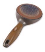 Brosse Carde Oster Premium marron/argent, 21cm, taille L