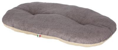 Coussin Loneta beige/gris, 105X73cm