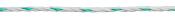 Cordelette de clôture AKO PremiumLine 200 m 6.5mm blanc et vert