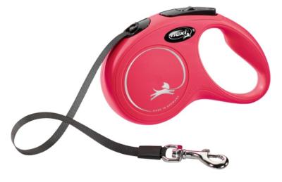 Laisse-sangle Flexi NewClassic rouge, taille S, 5m, max.15kg