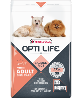 Croquette OPTI LIFE PUPPY Skin Care  - 2,5Kgs - saumon