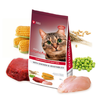 Croquettes chat CRUNCHY sac de 4kg