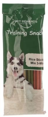 Friandises Pet Rewards 3 STICKS MIX au riz 