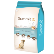 Croquettes chien ADULTE SUMMIT 10 agneau-riz en 15kg