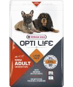 Croquettes OPTI LIFE chiens petite race à l'agneau 2.5 kgs